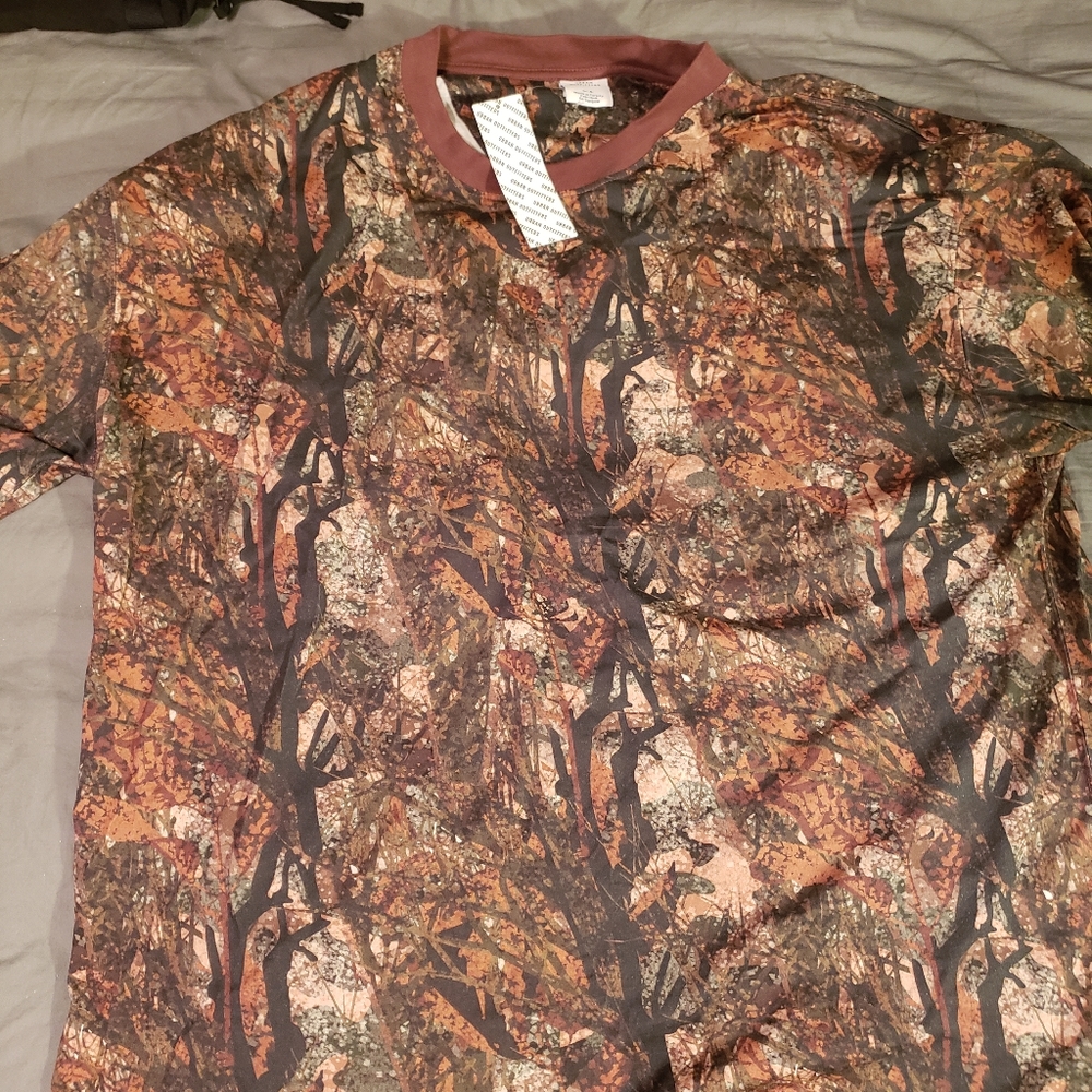 camouflage realtree short tee ou